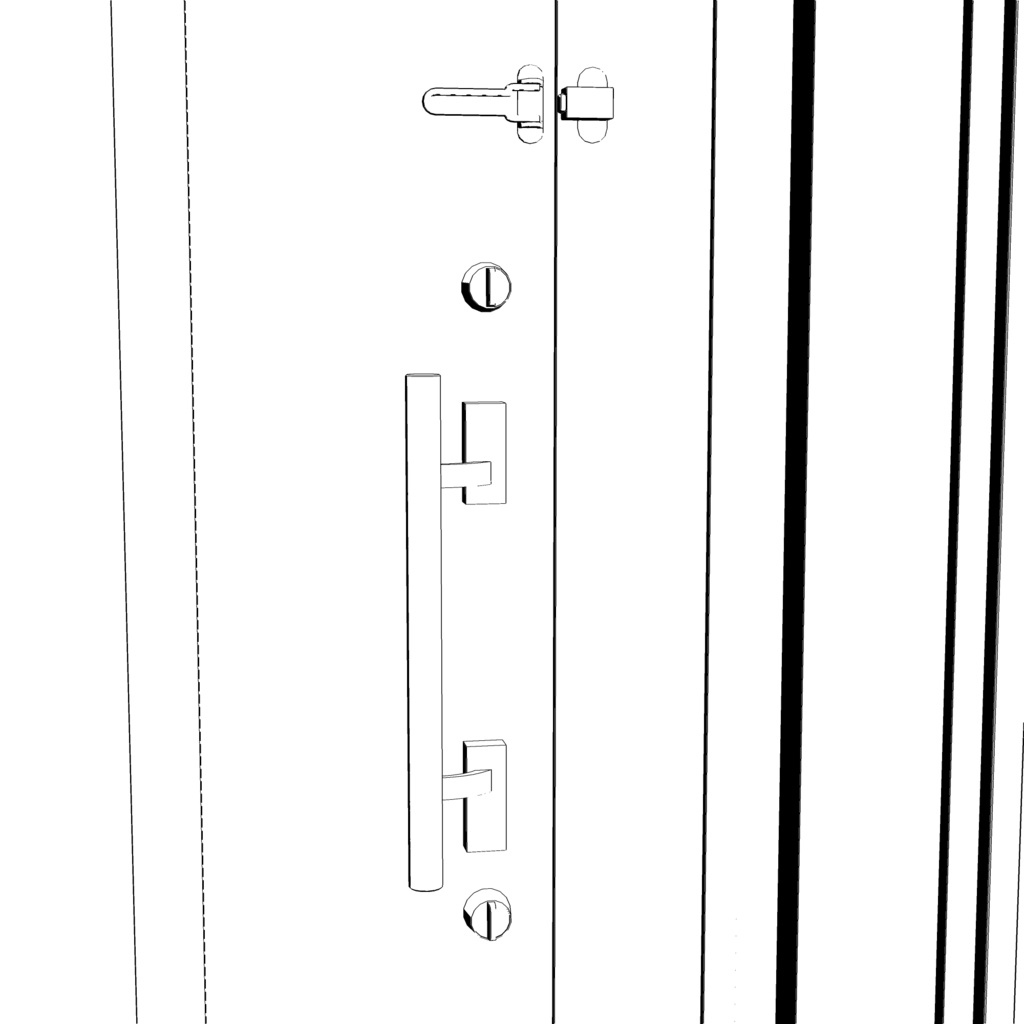 3D_玄関ドア【クリスタ用素材】
