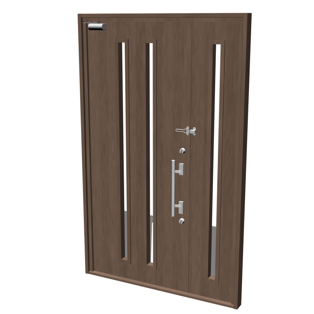 3D_玄関ドア【クリスタ用素材】