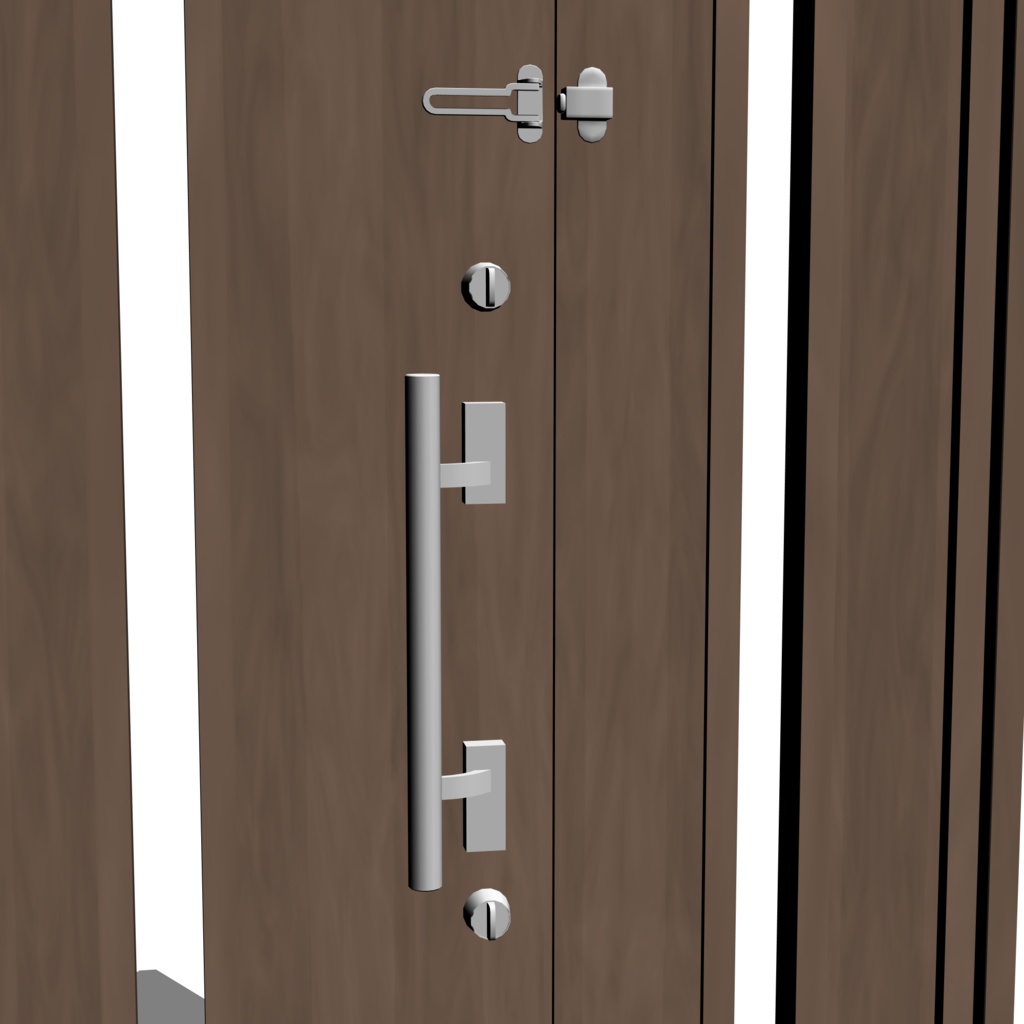 3D_玄関ドア【クリスタ用素材】