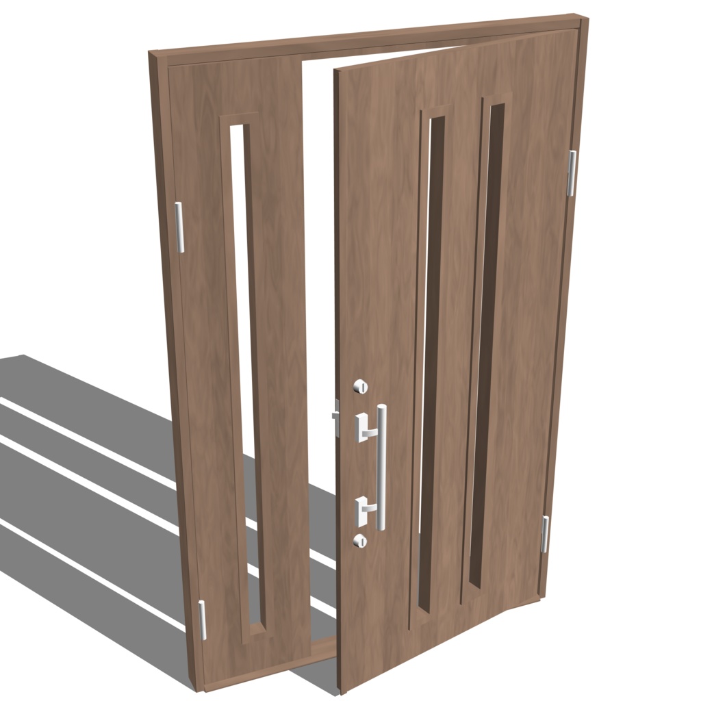 3D_玄関ドア【クリスタ用素材】