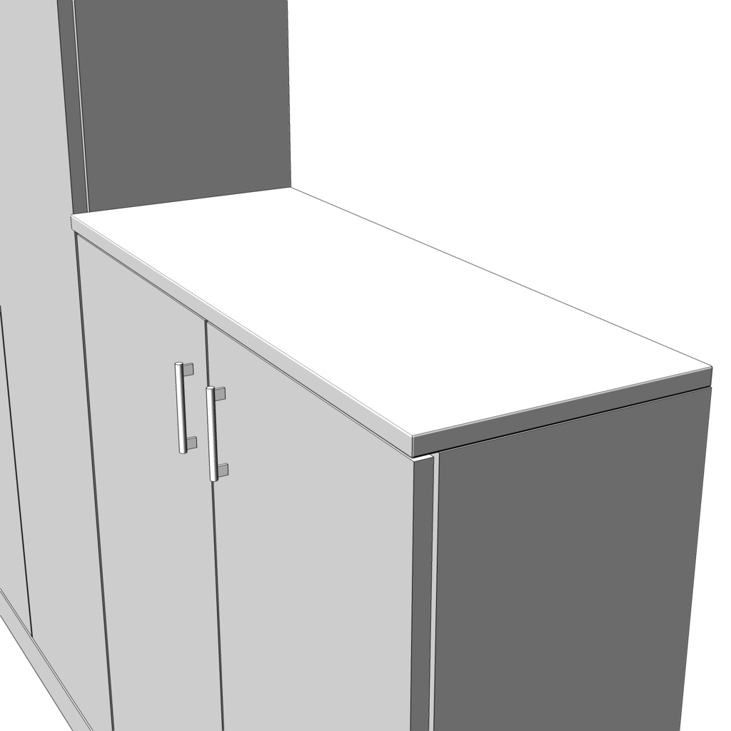 3D_玄関収納【クリスタ用素材】