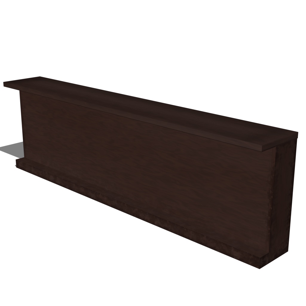 3D_バーカウンター【クリスタ用素材】