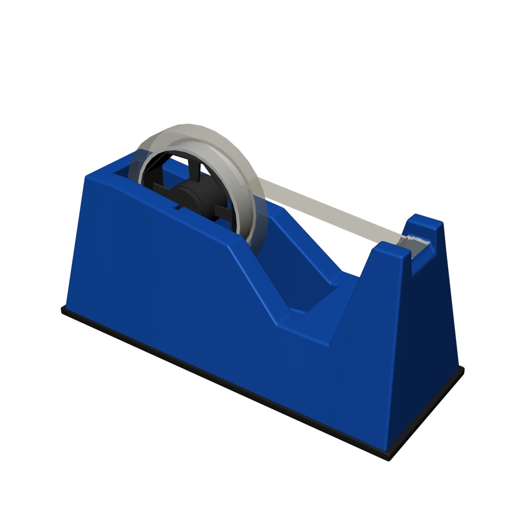 3D_テープディスペンサ【クリスタ用素材】