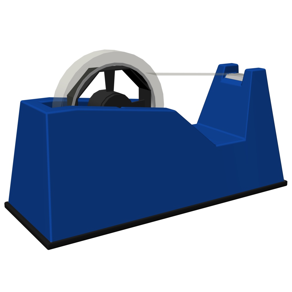 3D_テープディスペンサ【クリスタ用素材】