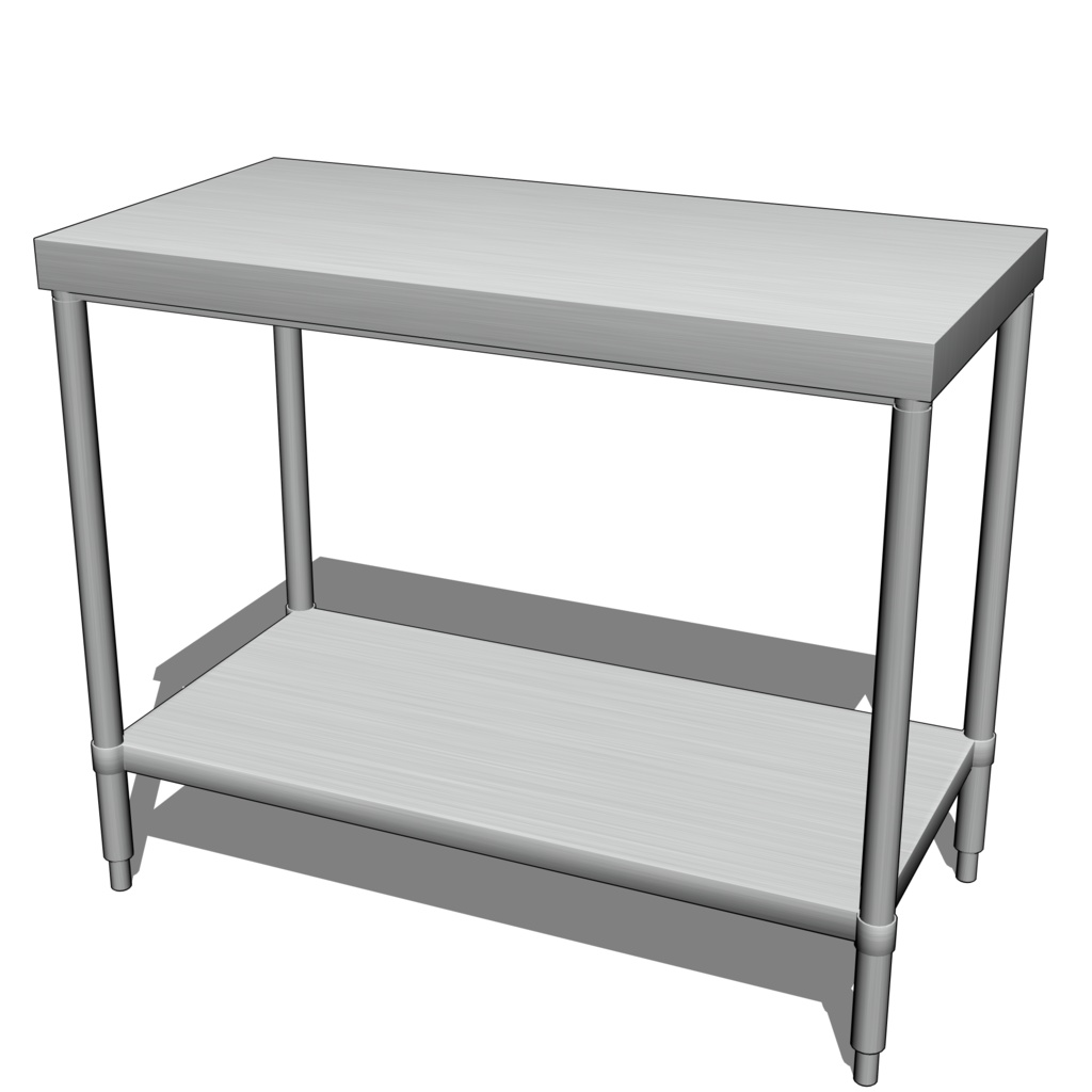 3D_業務用調理台【クリスタ用素材】