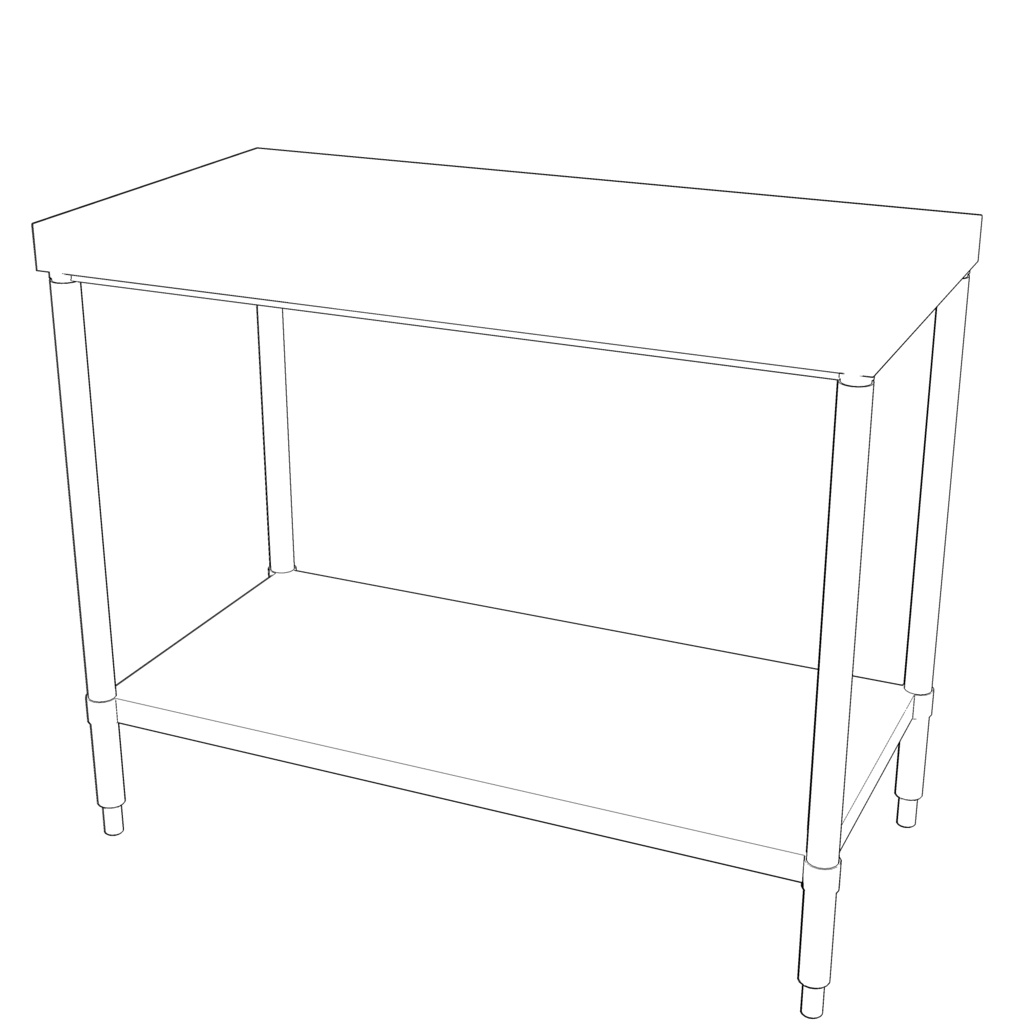 3D_業務用調理台【クリスタ用素材】