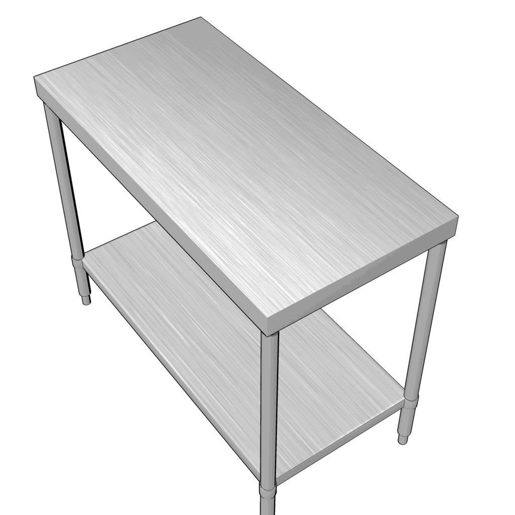 3D_業務用調理台【クリスタ用素材】