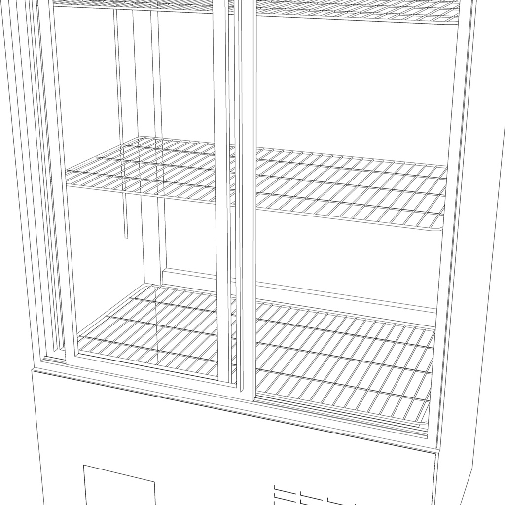 3D_冷蔵ショーケース【クリスタ用素材】