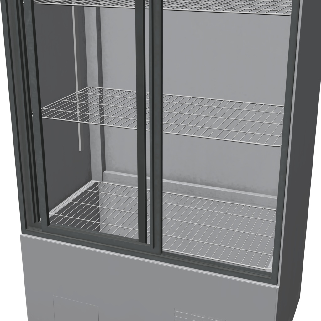 3D_冷蔵ショーケース【クリスタ用素材】