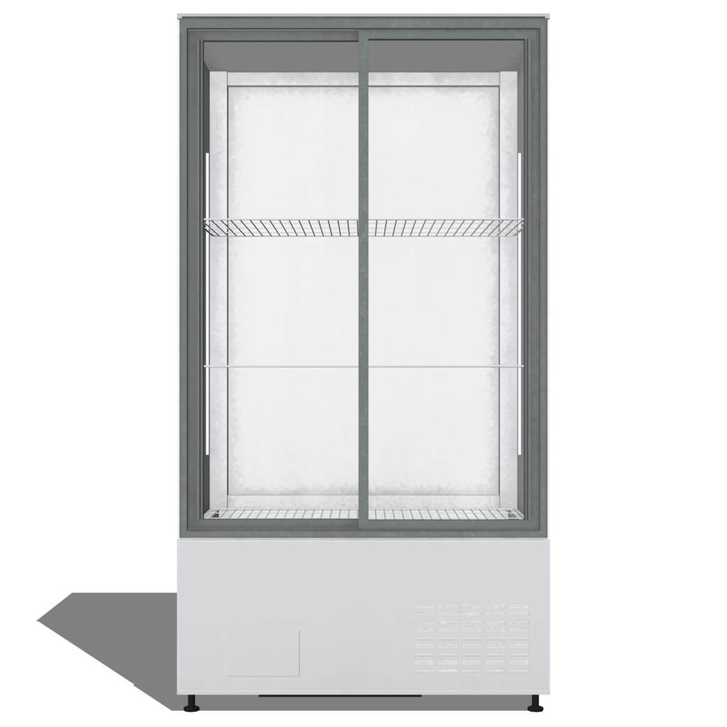 3D_冷蔵ショーケース【クリスタ用素材】