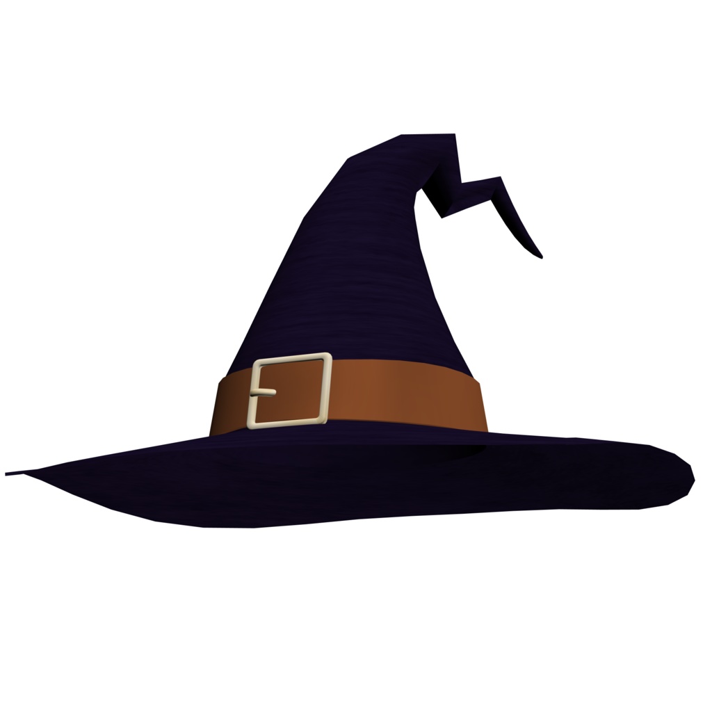 3D_ハロウィン帽子【クリスタ用素材】