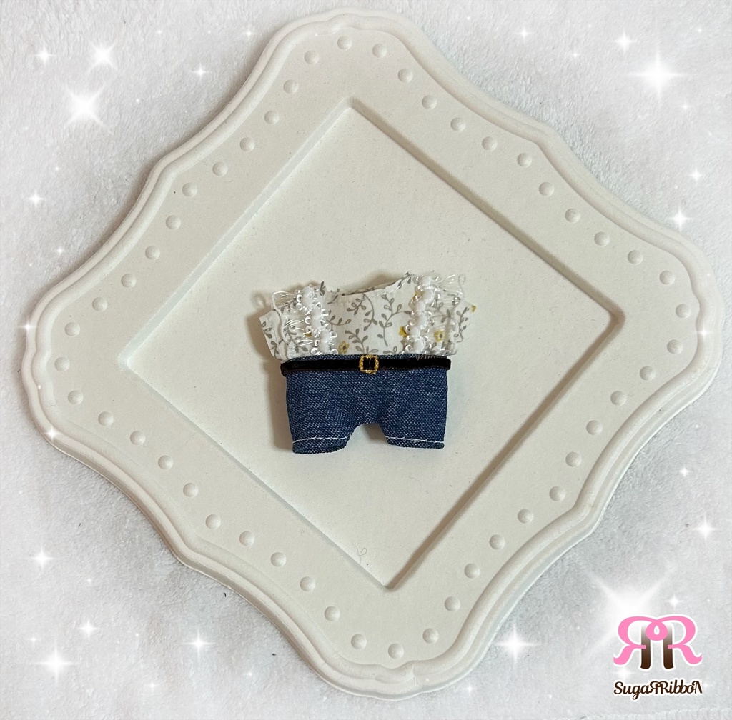 花柄フリフリセットアップ