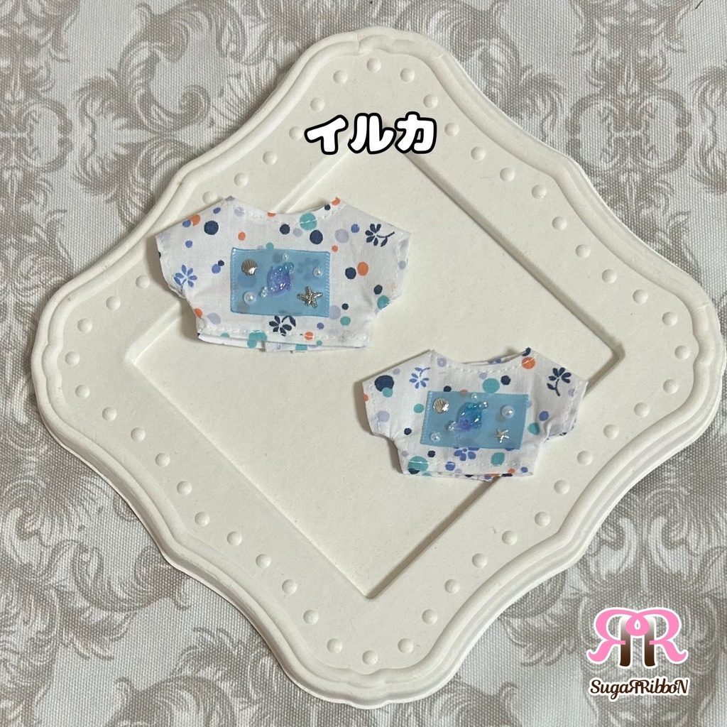 胸の中の小さな海の世界Tシャツ