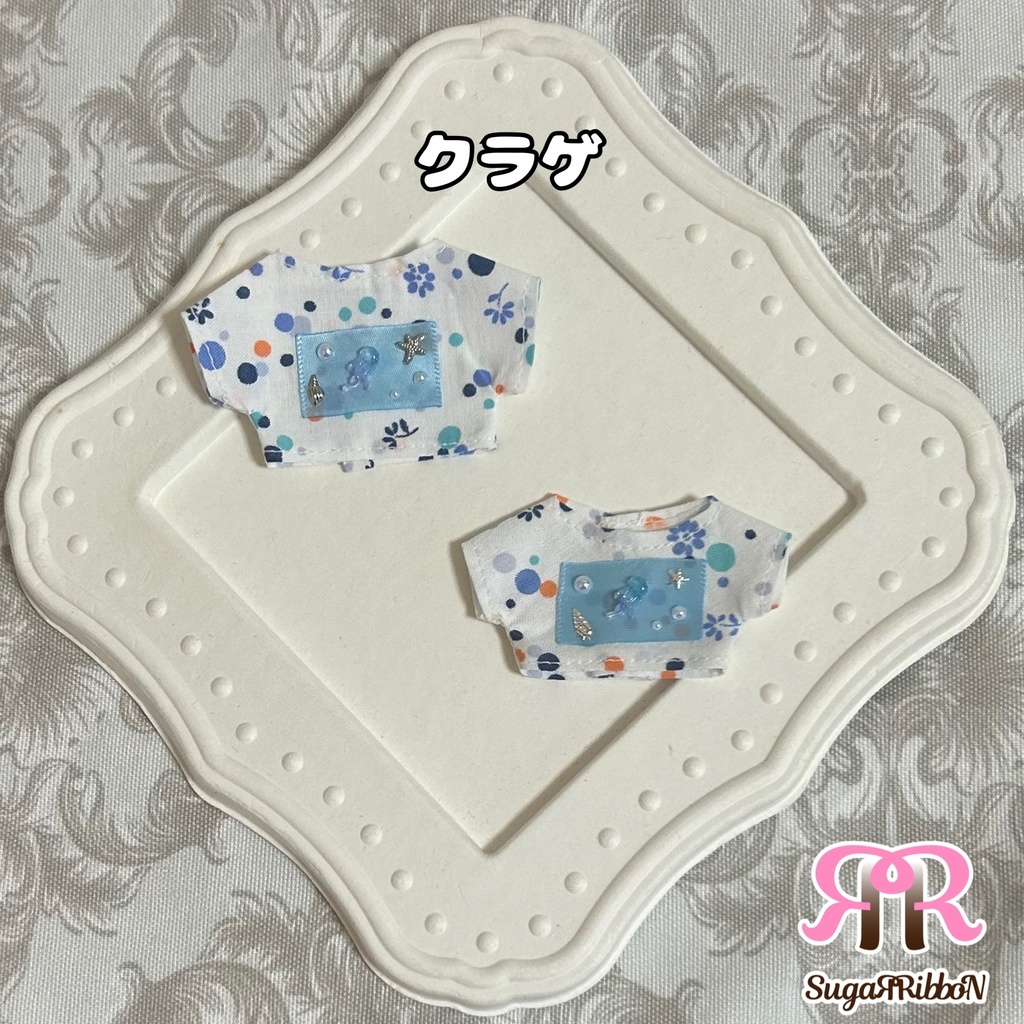 胸の中の小さな海の世界Tシャツ