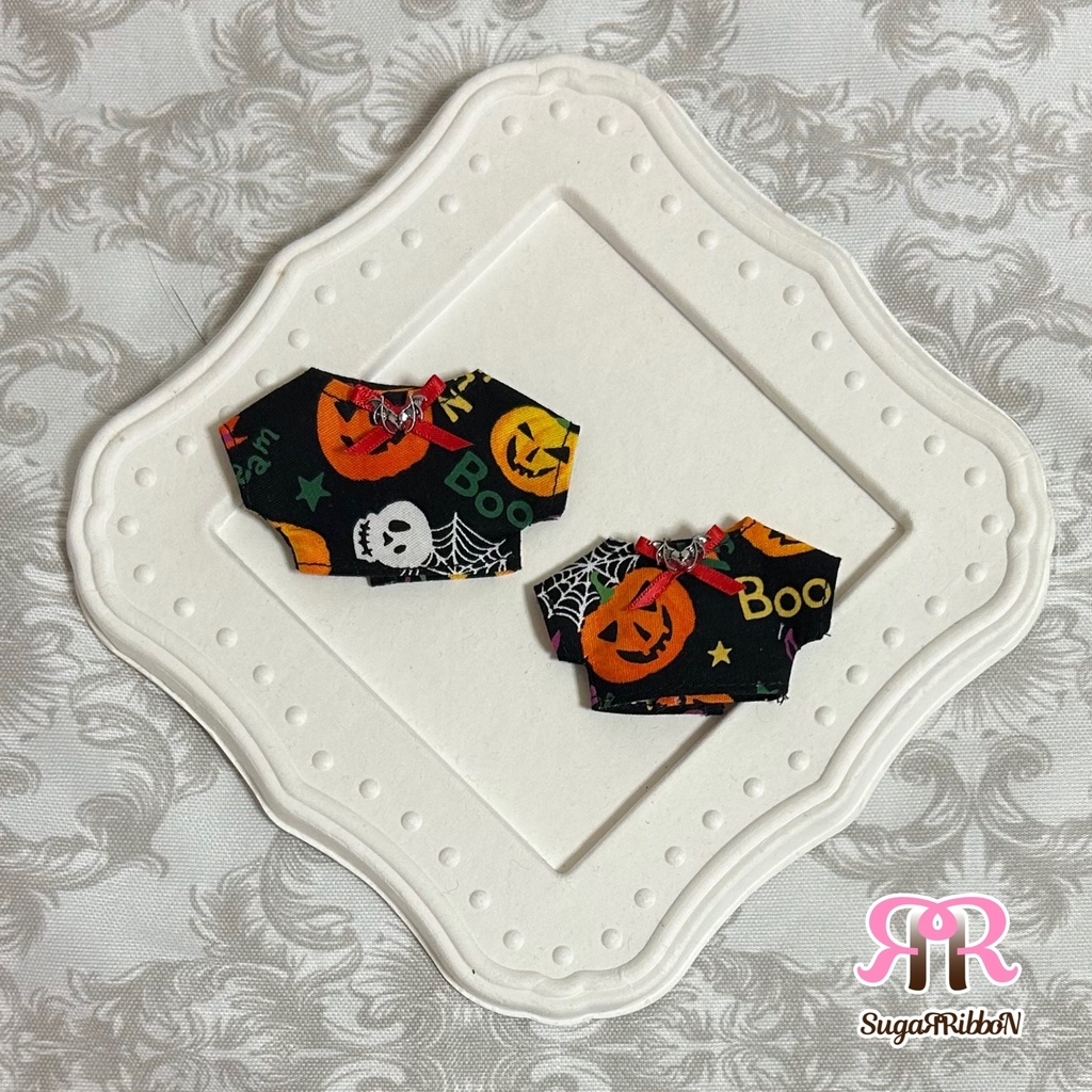 ハロウィンリボンシャツ
