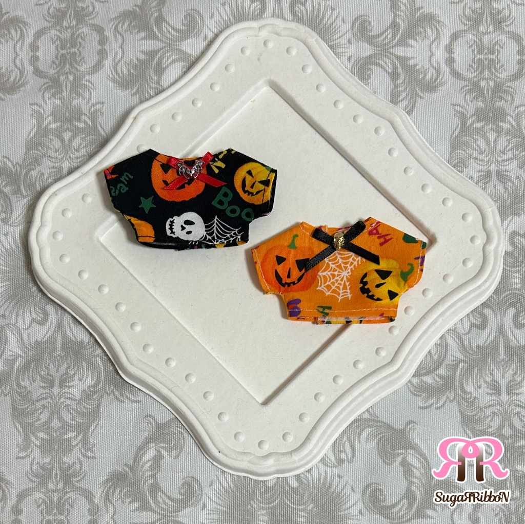 ハロウィンリボンシャツ