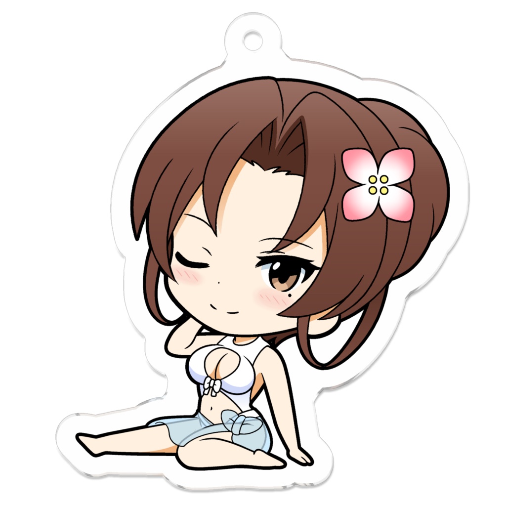 水着 アクリルキーホルダー