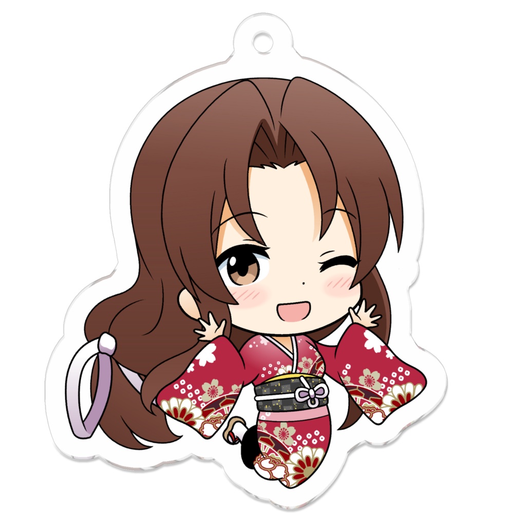 晴着 アクリルキーホルダー