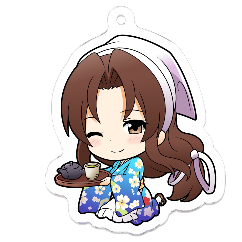 仕事着 アクリルキーホルダー