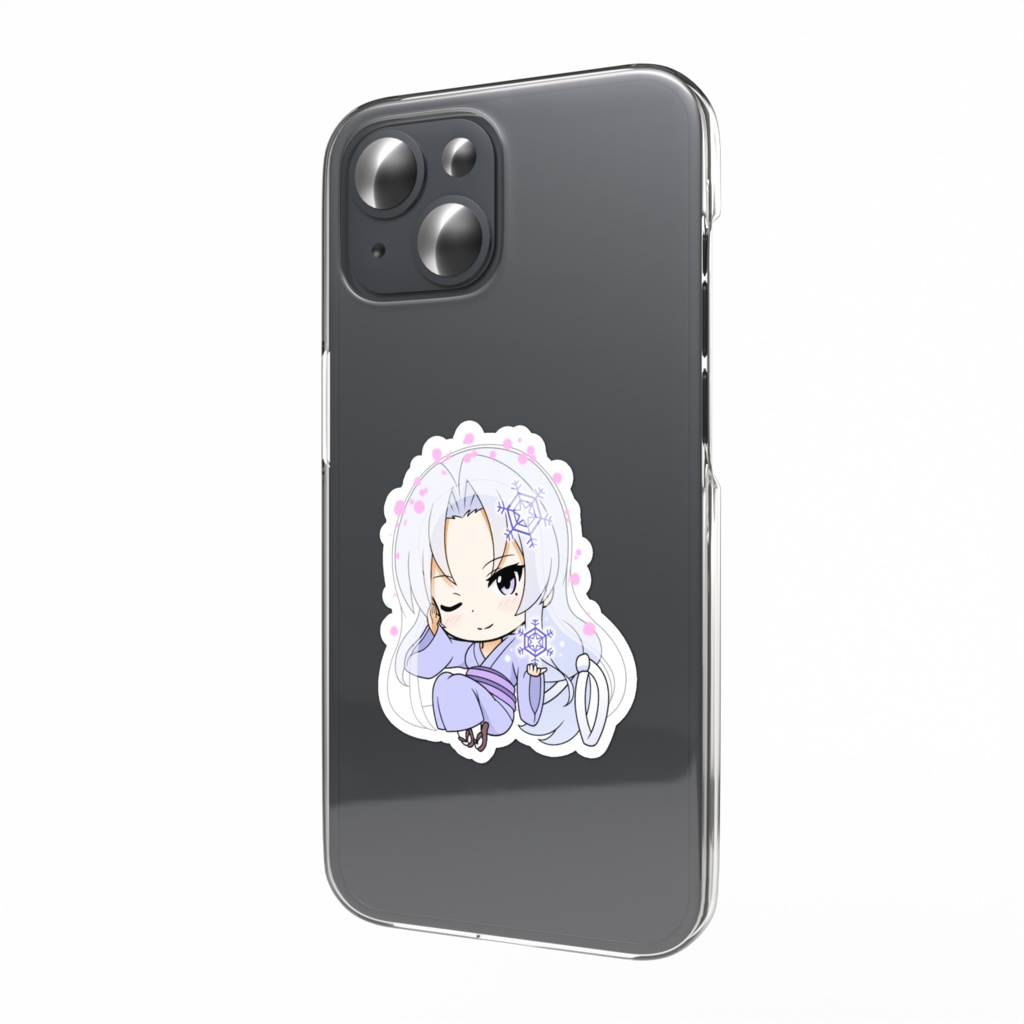 雪女 ステッカー