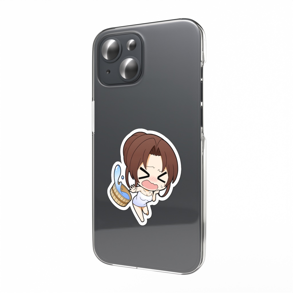 湯浴み ステッカー