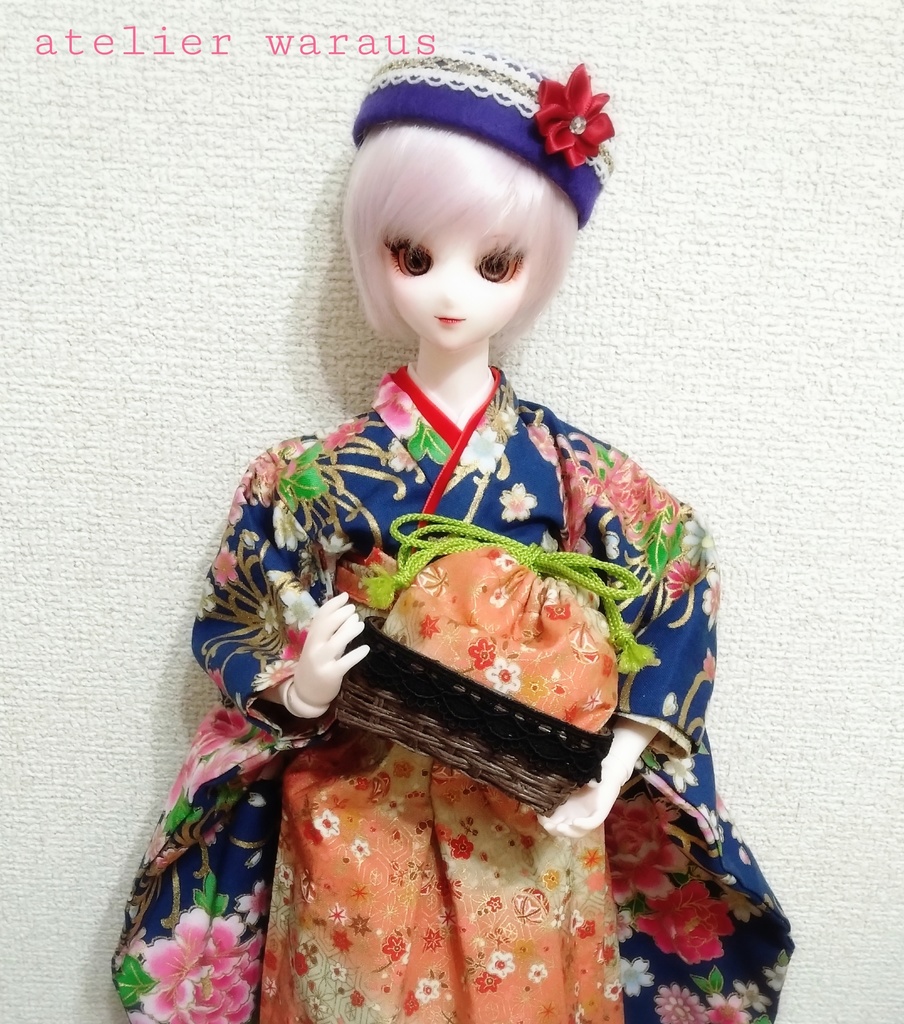 籠バッグ(1/3サイズ)