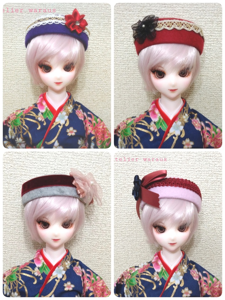 ベレー帽（1/3サイズ）