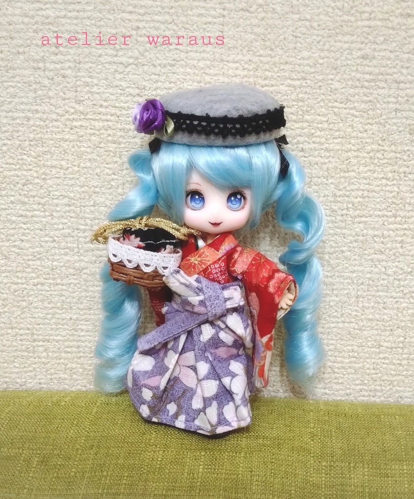 籠バッグ(1/12サイズ)