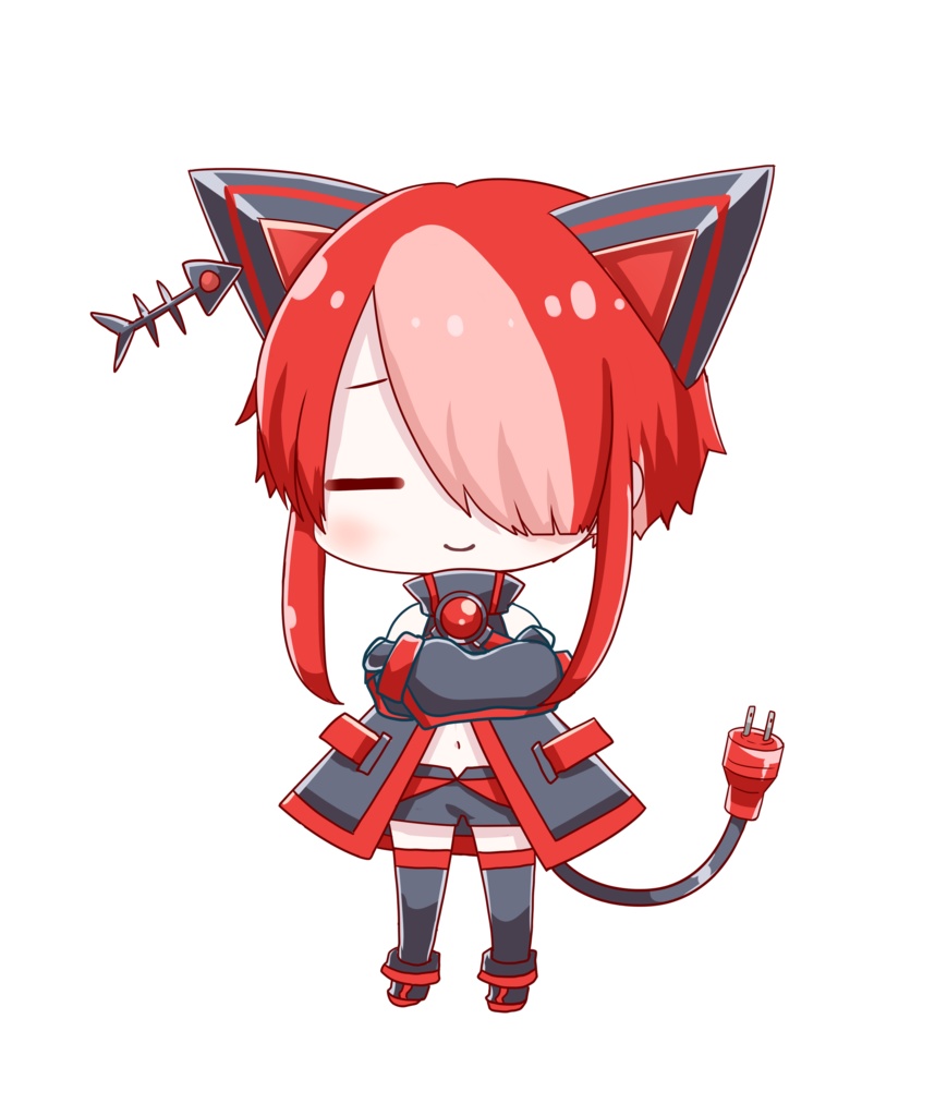 猫使アル/猫使ビィSD フリー立ち絵素材