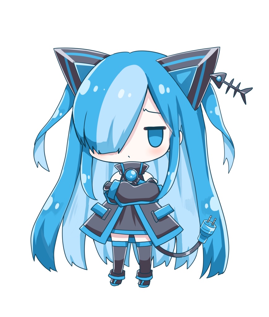 猫使アル/猫使ビィSD フリー立ち絵素材