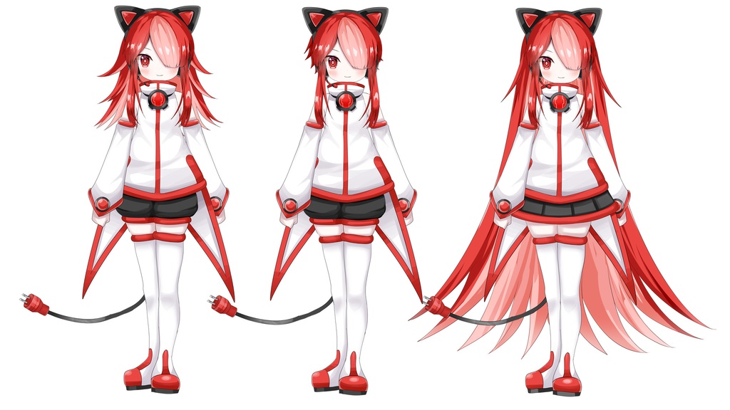 【無料】猫使アル/猫使ビィ アペンド衣装 フリー立ち絵素材