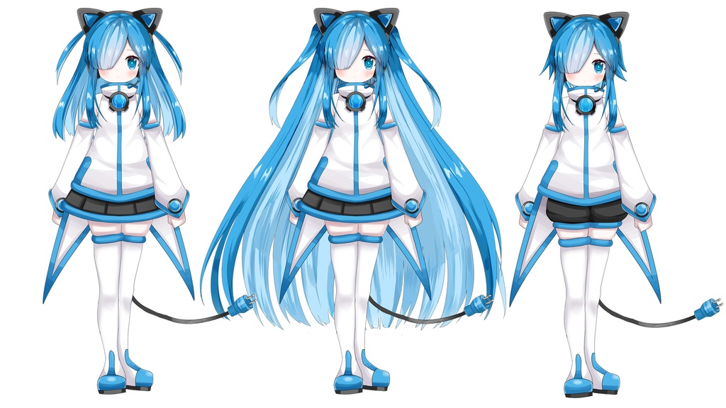 【無料】猫使アル/猫使ビィ アペンド衣装 フリー立ち絵素材