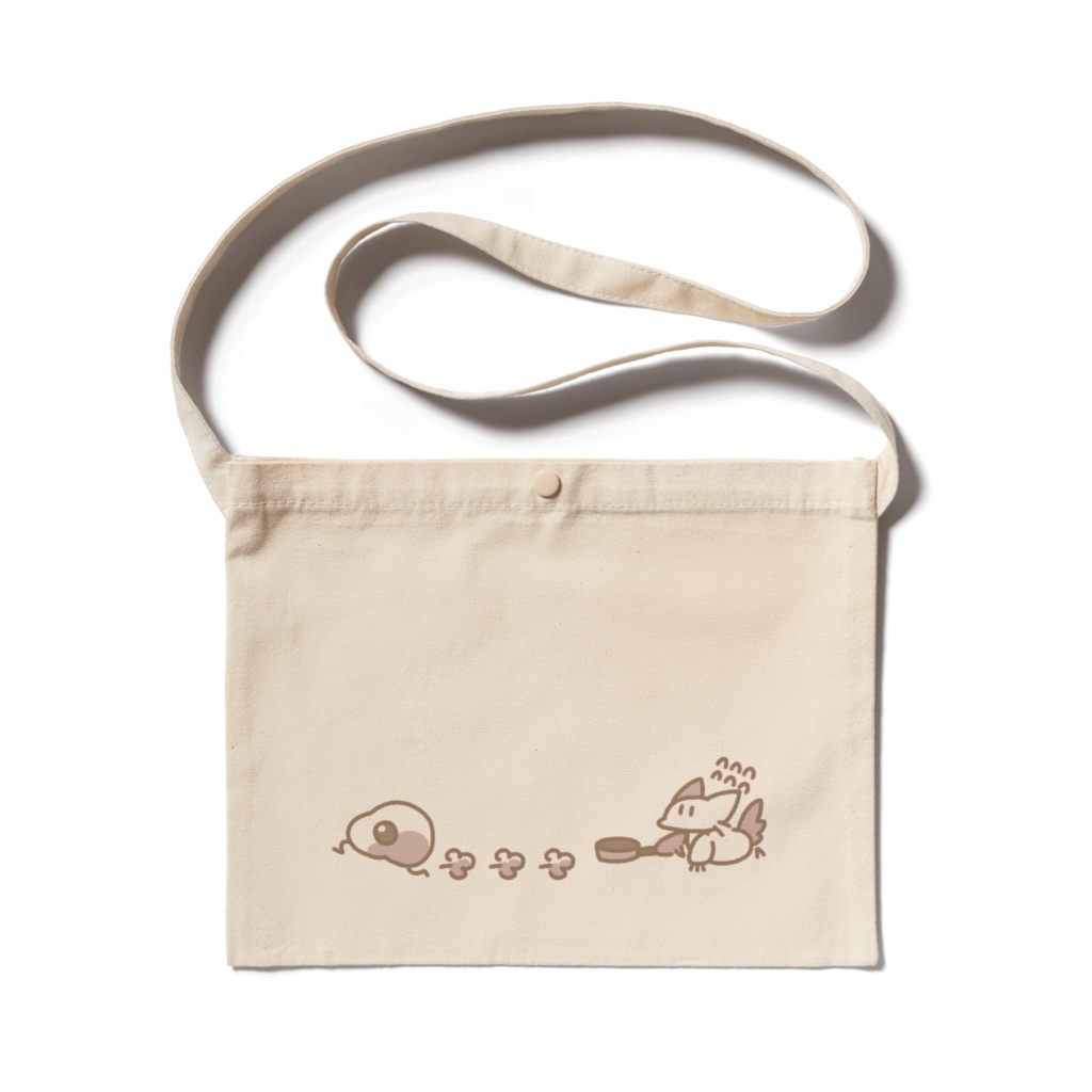 逃げられたけだまサコッシュ