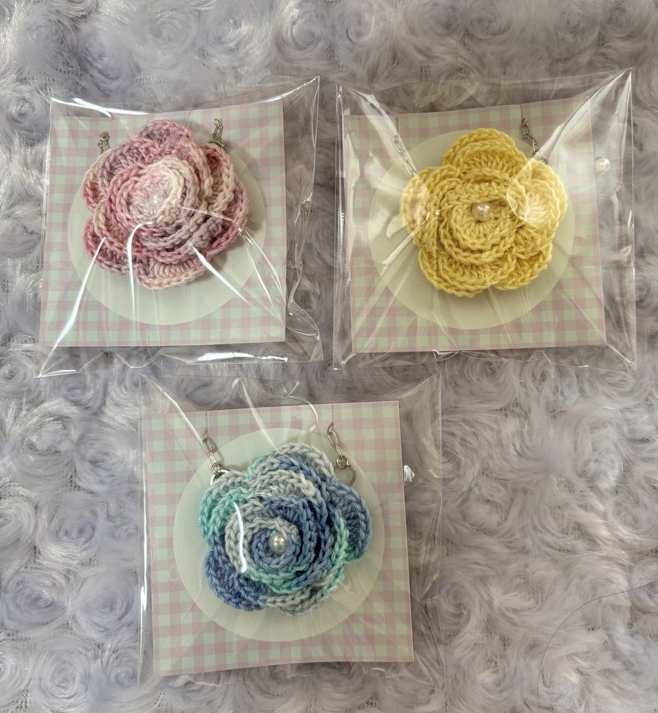 バラのポシェット