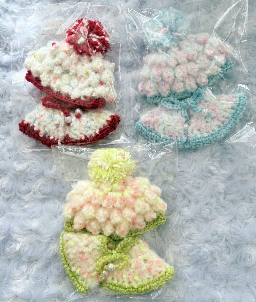 ポコポコ帽子・ケープ(大)