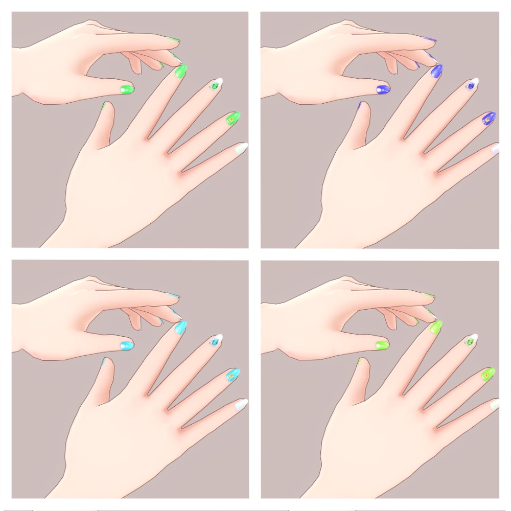 【無料版あり】ビジューネイル