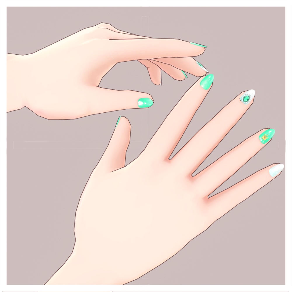 【無料版あり】ビジューネイル