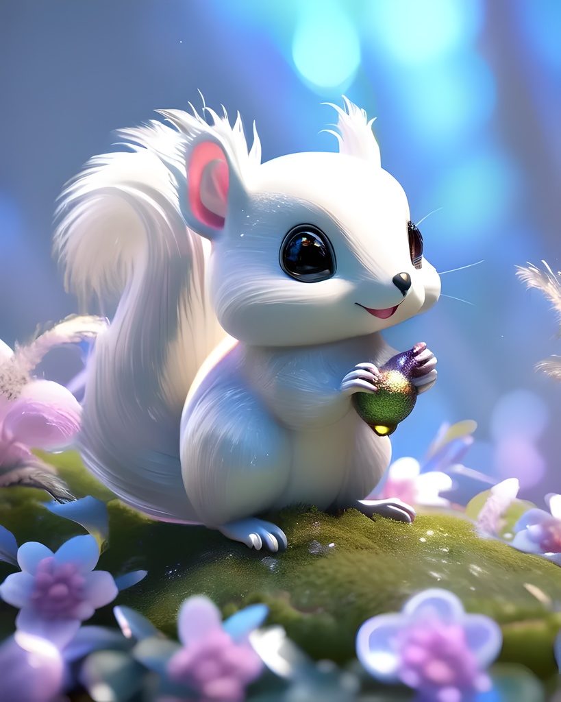 Squirrel Peaceful Days 