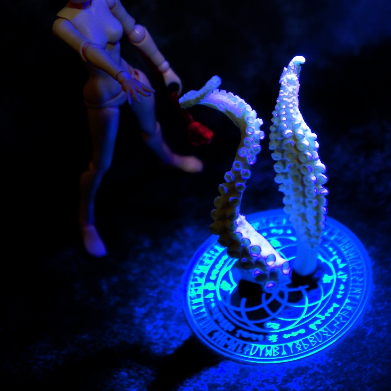 ブラックライトで輝く魔法陣 ~アクリル樹脂製プレート~