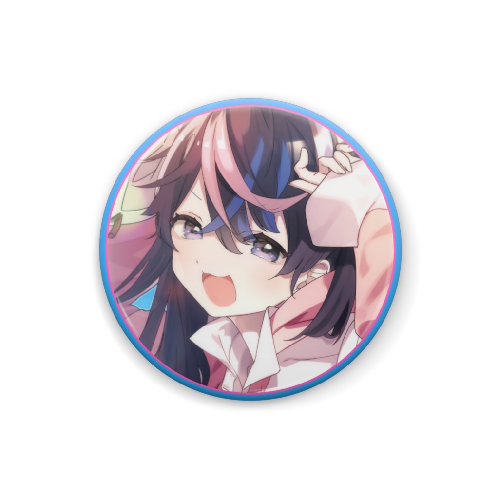 【1周年記念グッズ】女体化缶バッチ