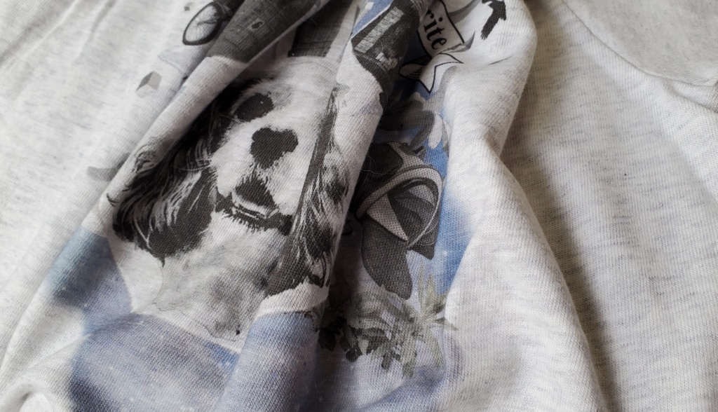 こむぎさんのコラージュTシャツ