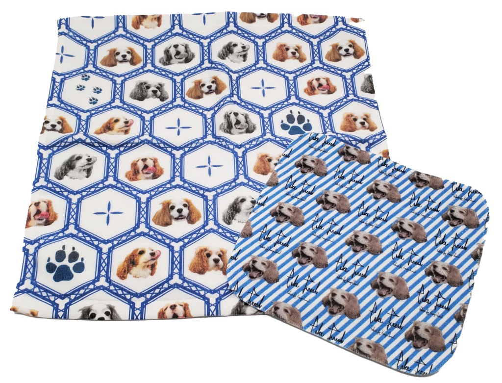 こむぎさんのロゴタオル