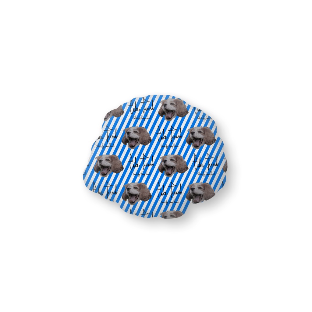 こむぎさんのにっこりクッション