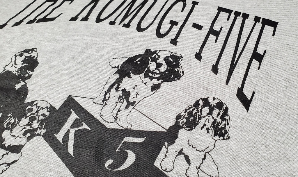 KOMUGI-5(ファイブ) ロックTシャツ