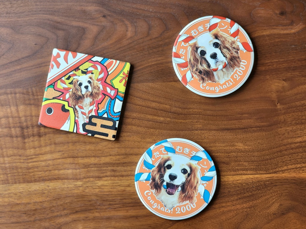 祝!2000記念コースター【角型】