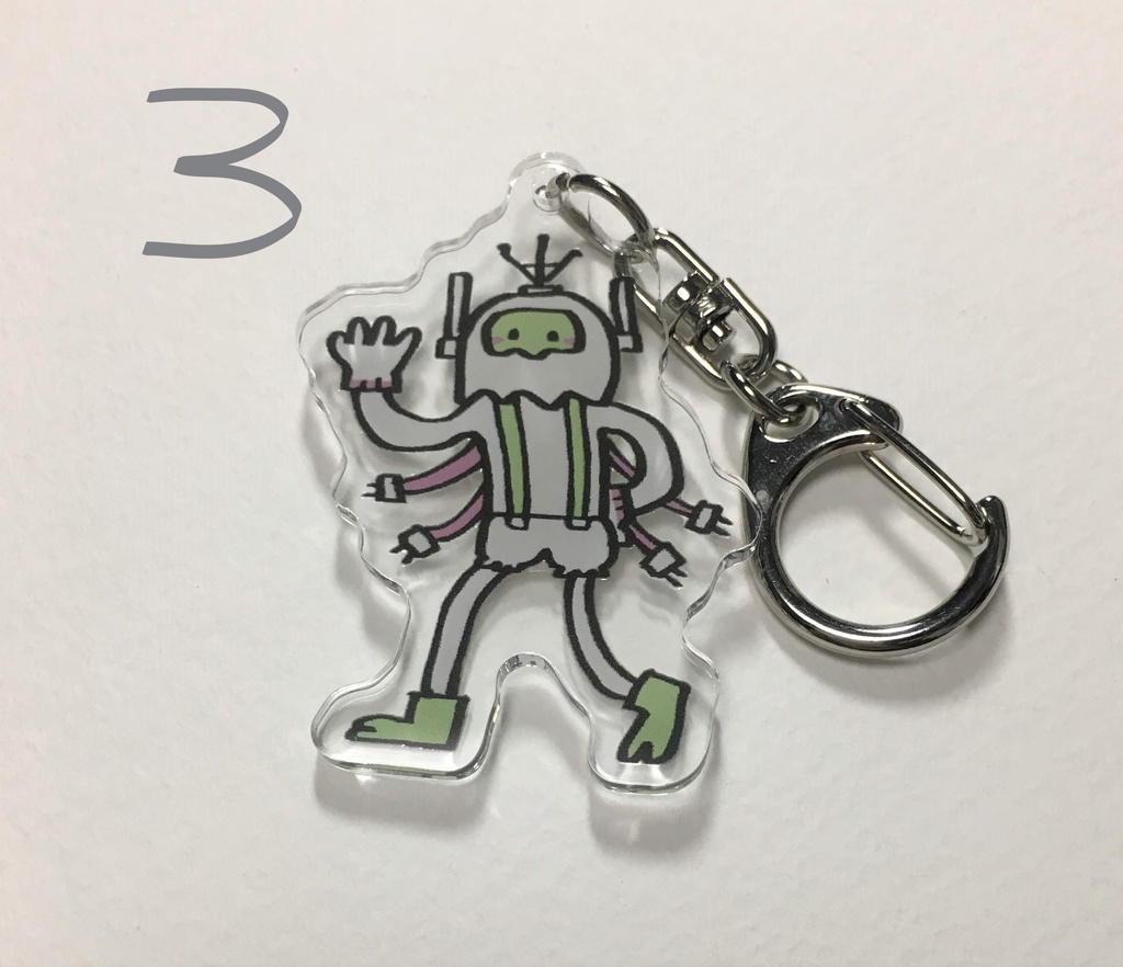 らくがきアクキー