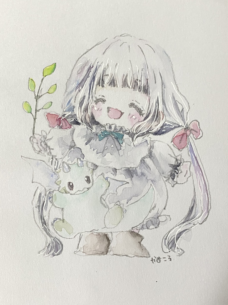 原画・お散歩日和♪