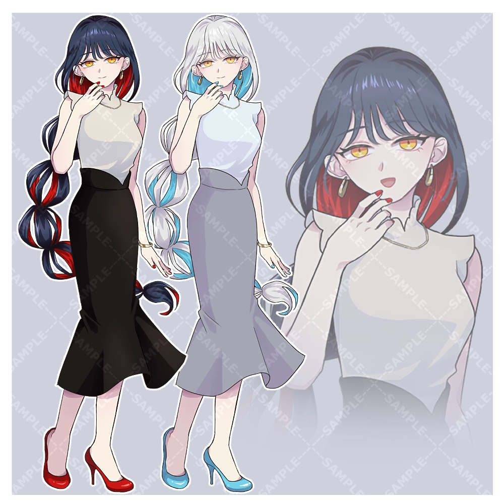 立ち絵素材_女性_大人