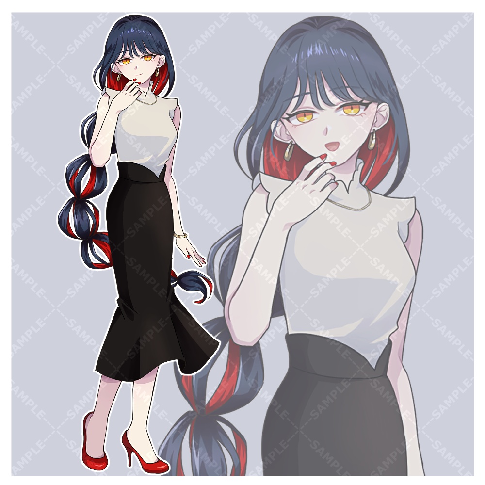 立ち絵素材_女性_大人