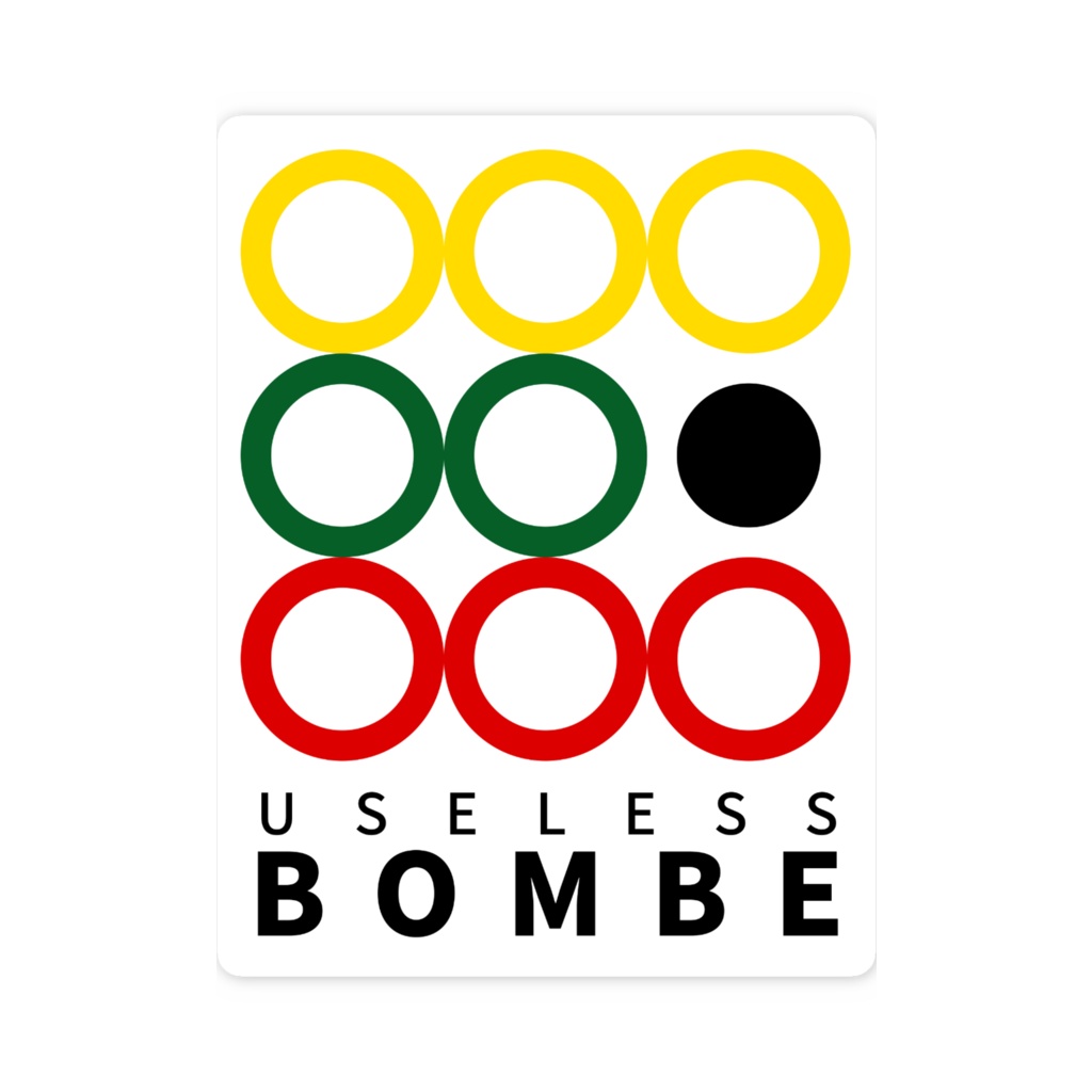 スマホステッカー ボンブロゴ